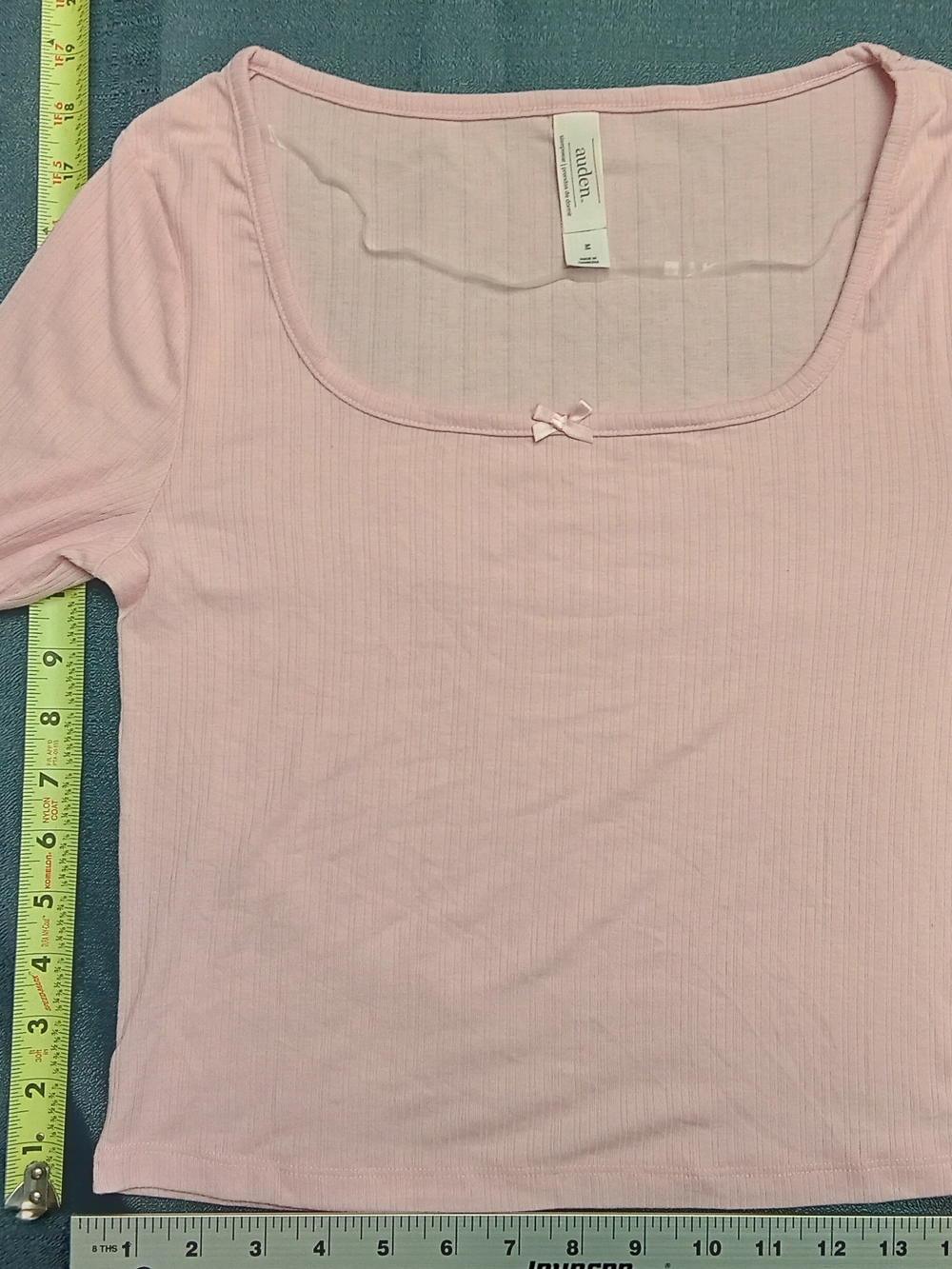 Target Audrey Ribbed Long Sleeve Top - Light Pink - Picture 3 of 3